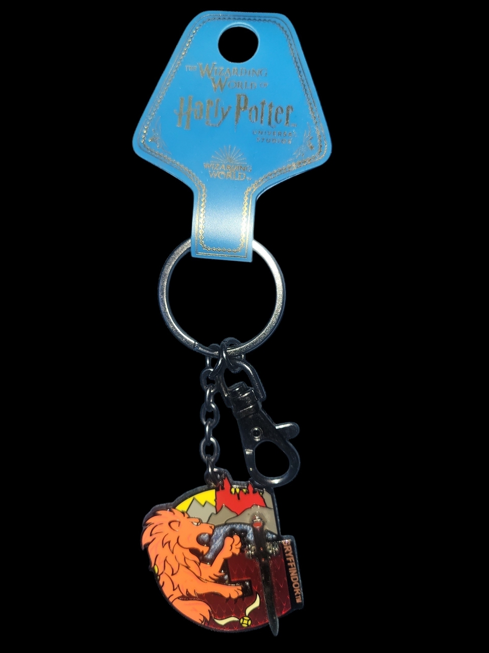 Harry Potter Gryffindor Lion Keychain - Wizarding World